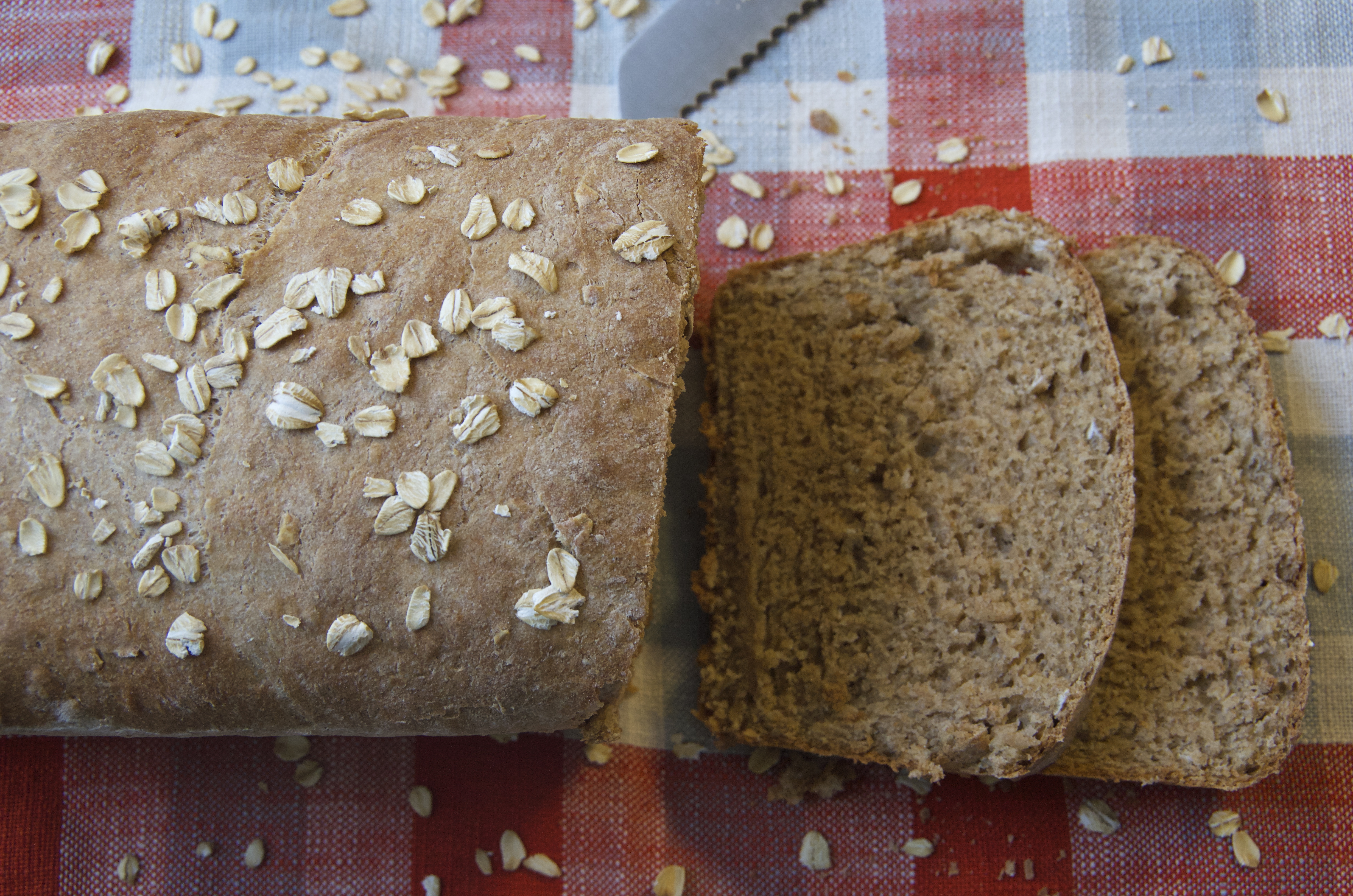 Whole Wheat Honey Oat Bread – Long Distance Baking